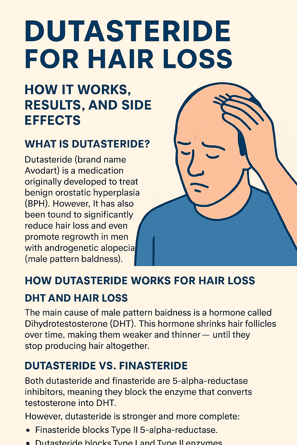 Dutasteride for Hair Loss
